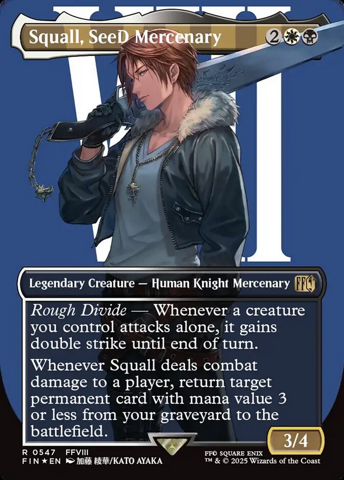 Squall, SeeD Mercenary (FINAL FANTASY)  - Foil | Good Games North