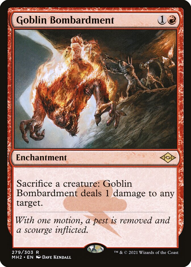 Goblin Bombardment (Modern Horizons 2)  - Foil | Good Games North