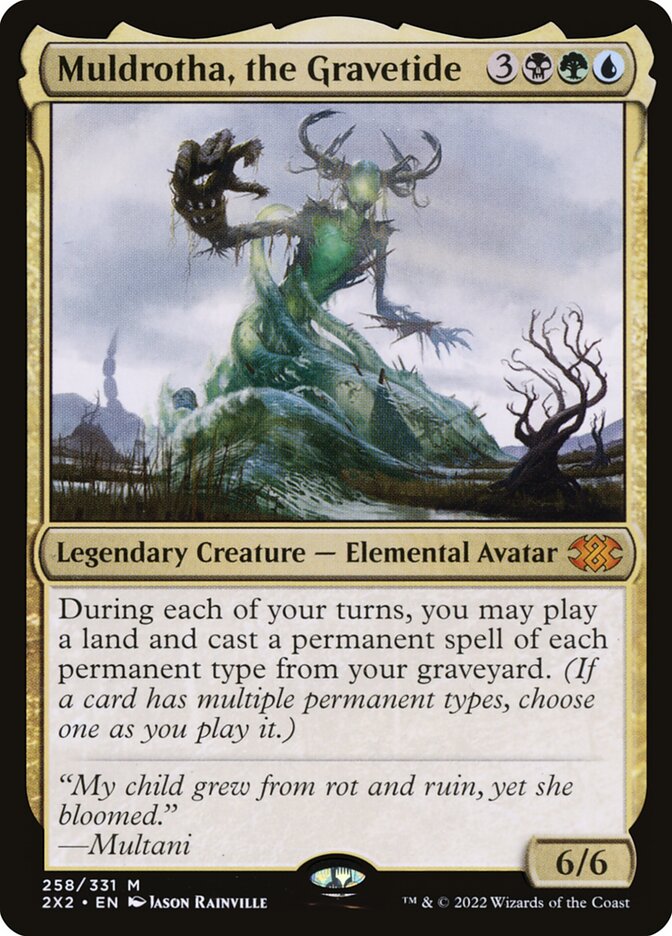 Muldrotha, the Gravetide (Double Masters 2022)  - Foil | Good Games North