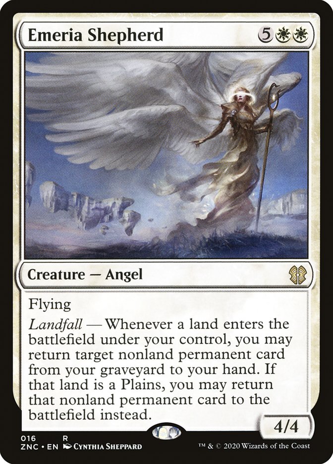 Emeria Shepherd 16/142 (Commander: Zendikar Rising)  | Good Games North