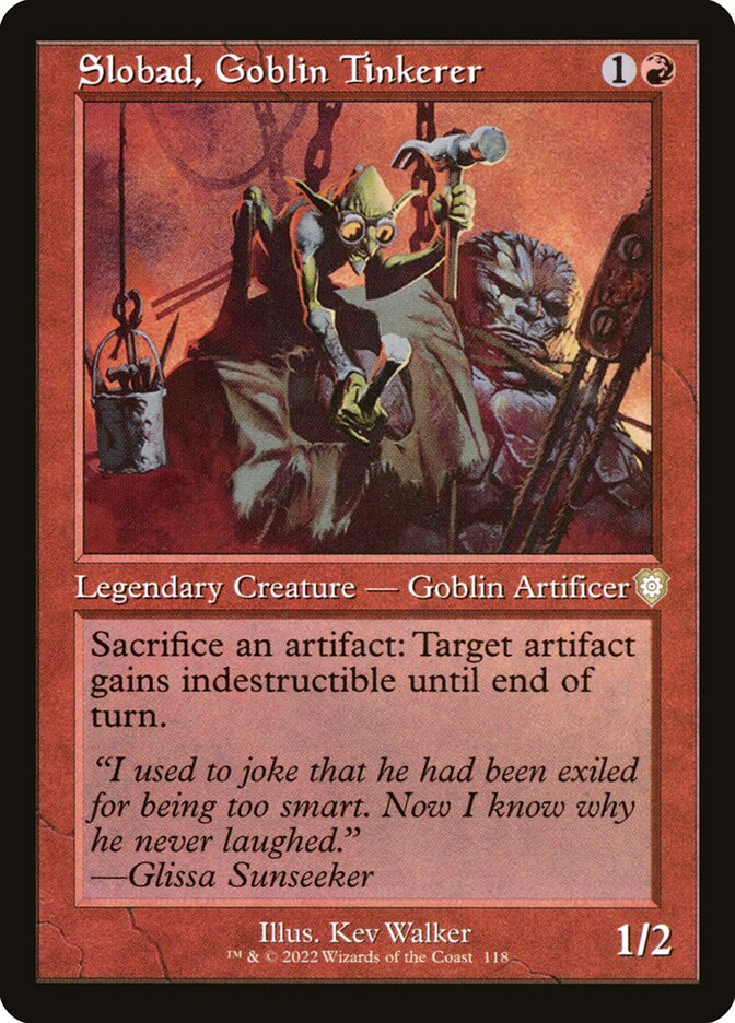 Slobad, Goblin Tinkerer (Commander: The Brothers' War)  | Good Games North