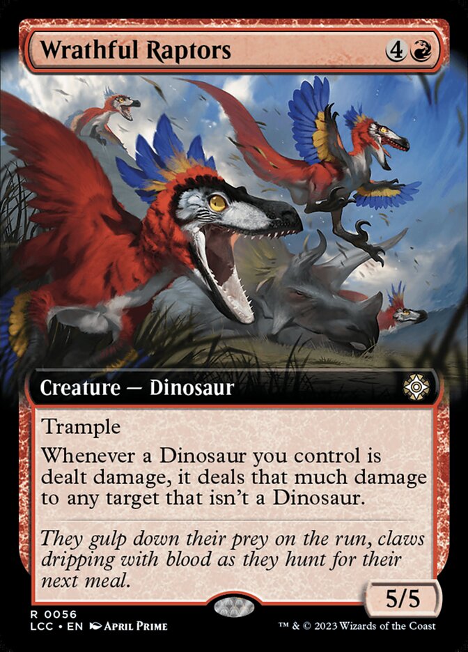 Wrathful Raptors (Commander: The Lost Caverns of Ixalan)  | Good Games North