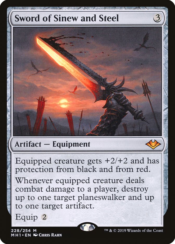Sword of Sinew and Steel (Modern Horizons)  | Good Games North