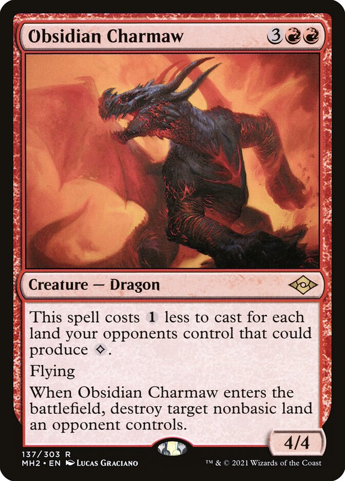 Obsidian Charmaw (Modern Horizons 2)  | Good Games North