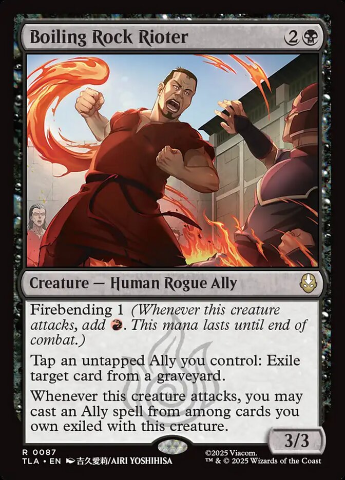 Boiling Rock Rioter (Avatar: The Last Airbender)  | Good Games North
