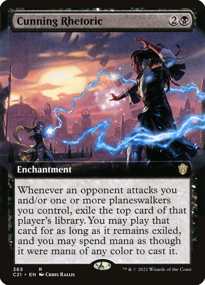 Cunning Rhetoric 365/81 (Commander 2021)  | Good Games North