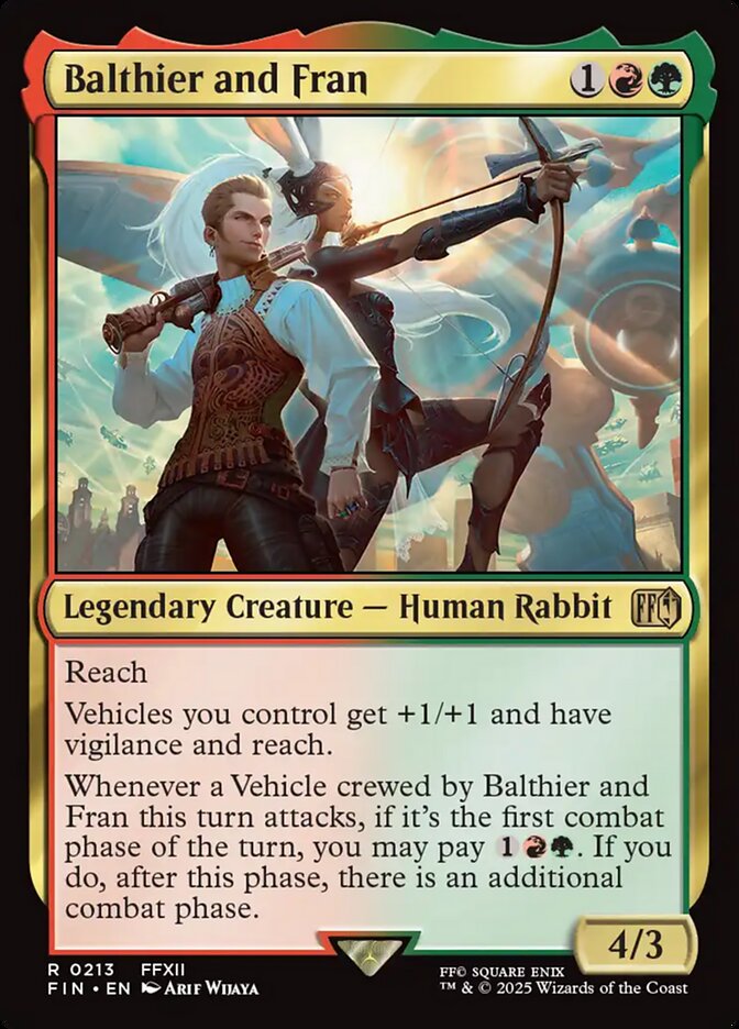 Balthier and Fran 213/309 (FINAL FANTASY)  - Foil | Good Games North