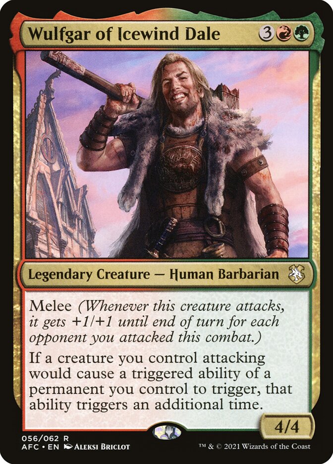 Wulfgar of Icewind Dale (Commander: Adventures in the Forgotten Realms)  | Good Games North