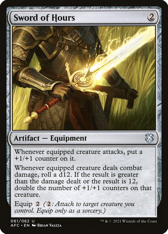 Sword of Hours (Commander: Adventures in the Forgotten Realms)  | Good Games North