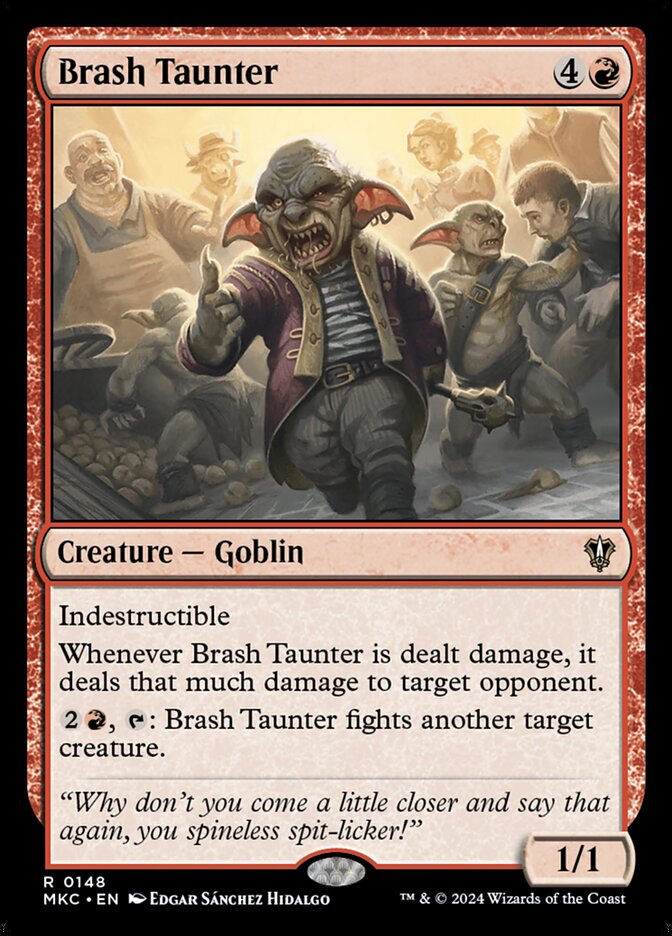 Brash Taunter (Commander: Murders at Karlov Manor)  | Good Games North