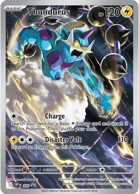 Thundurus 209 209 (SV: Scarlet & Violet Promo Cards)  - Holofoil | Good Games North