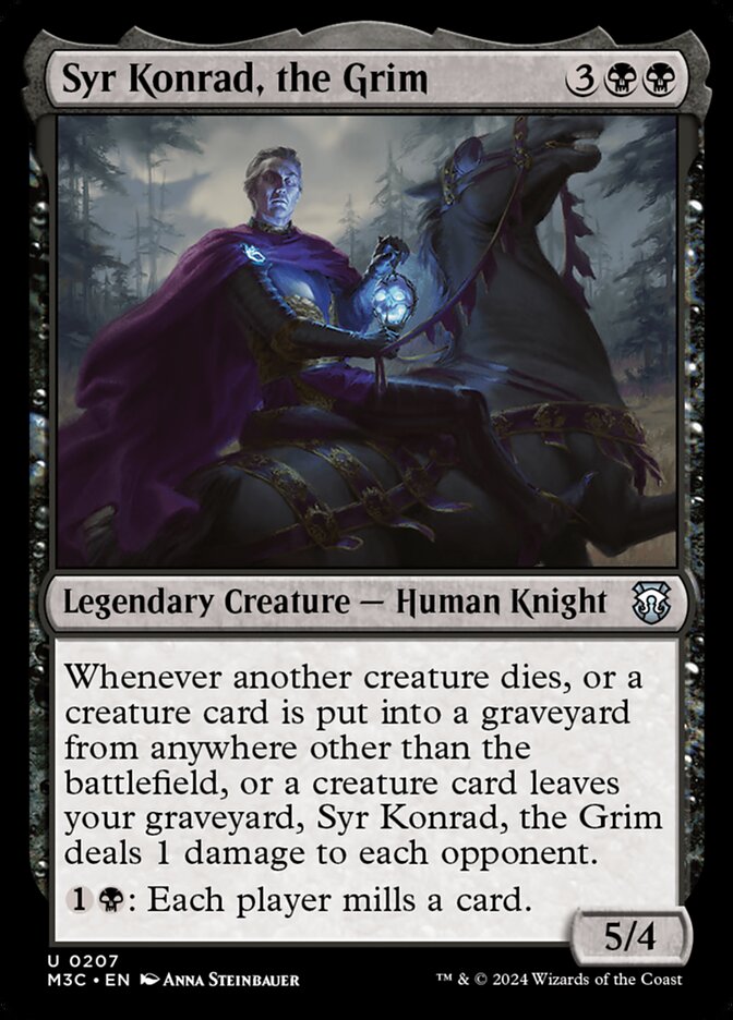 Syr Konrad, the Grim (Commander: Modern Horizons 3)  | Good Games North