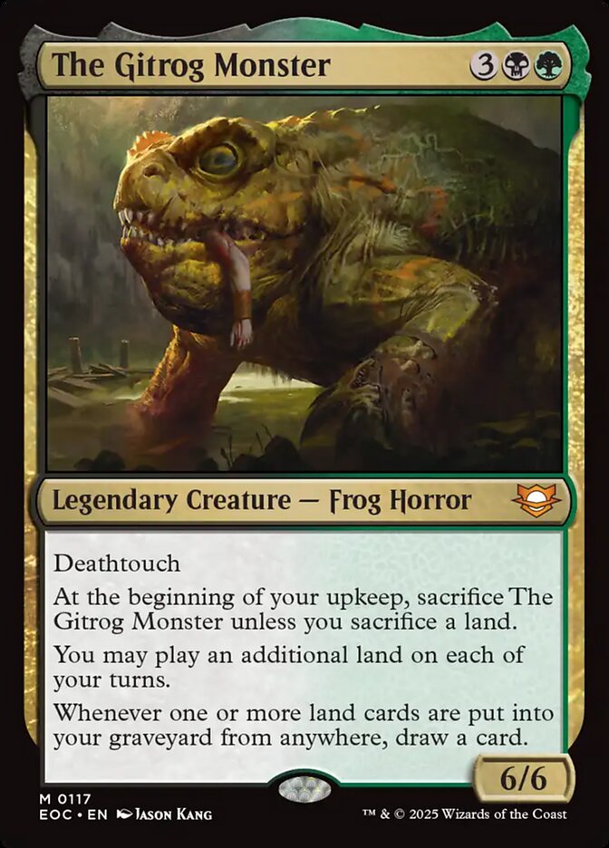 The Gitrog Monster 117/191 (Commander: Edge of Eternities)  | Good Games North
