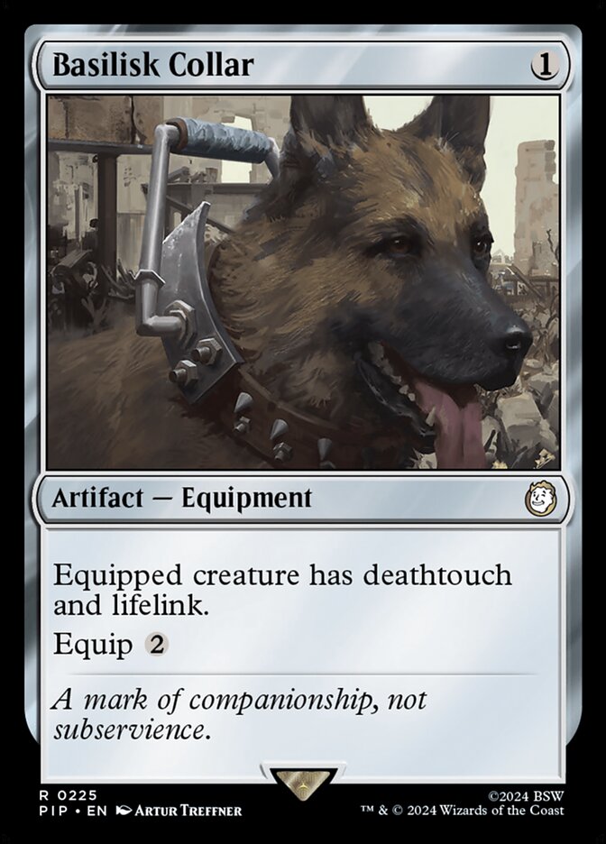 Basilisk Collar 225/326 (Universes Beyond: Fallout)  - Foil | Good Games North