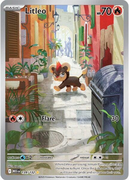 Litleo 139/132 (ME01: Mega Evolution)  - Holofoil | Good Games North