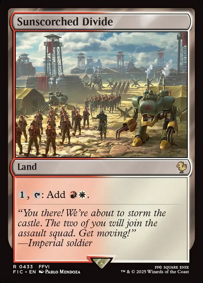 Sunscorched Divide 433/100 (Commander: FINAL FANTASY)  | Good Games North
