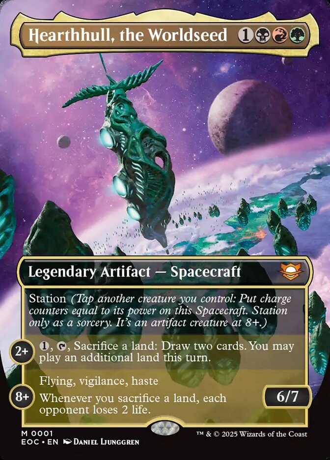 Hearthhull, the Worldseed (Commander: Edge of Eternities)  - Foil | Good Games North