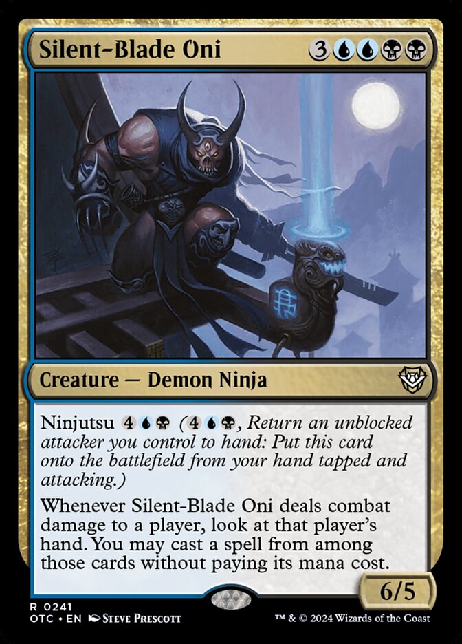 Silent-Blade Oni (Commander: Outlaws of Thunder Junction)  | Good Games North
