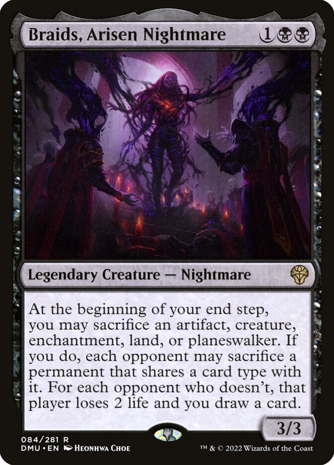 Braids, Arisen Nightmare (Dominaria United)  - Foil | Good Games North