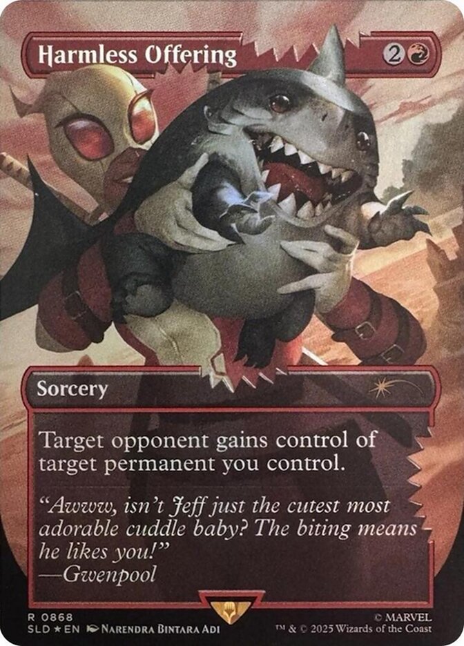 Harmless Offering (Secret Lair Drop Series)  - Foil | Good Games North