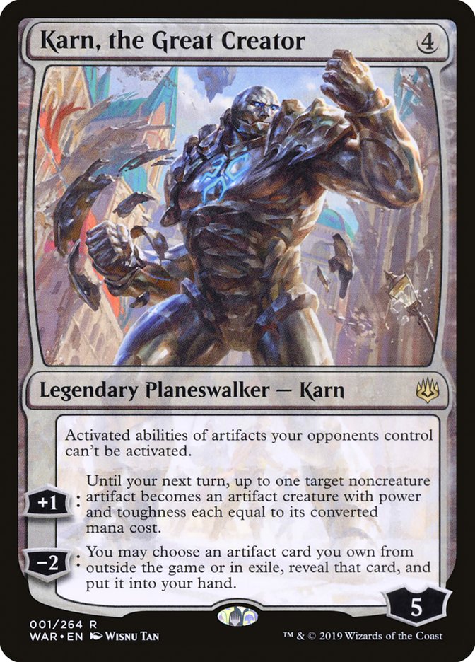 Karn, the Great Creator (War of the Spark)  | Good Games North