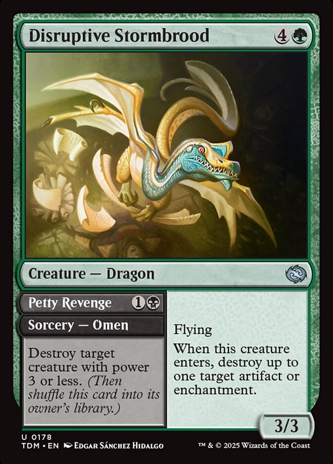 Disruptive Stormbrood // Petty Revenge 178/291 (Tarkir: Dragonstorm)  | Good Games North