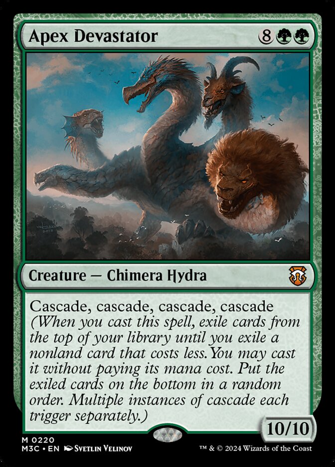 Apex Devastator (Commander: Modern Horizons 3)  | Good Games North