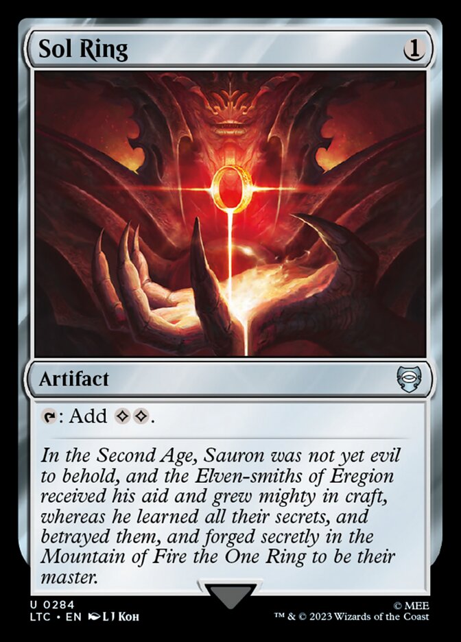 Sol Ring (Commander: The Lord of the Rings: Tales of Middle-earth)  | Good Games North