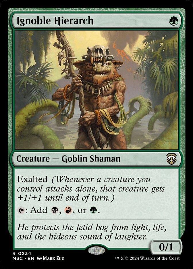 Ignoble Hierarch (Commander: Modern Horizons 3)  | Good Games North