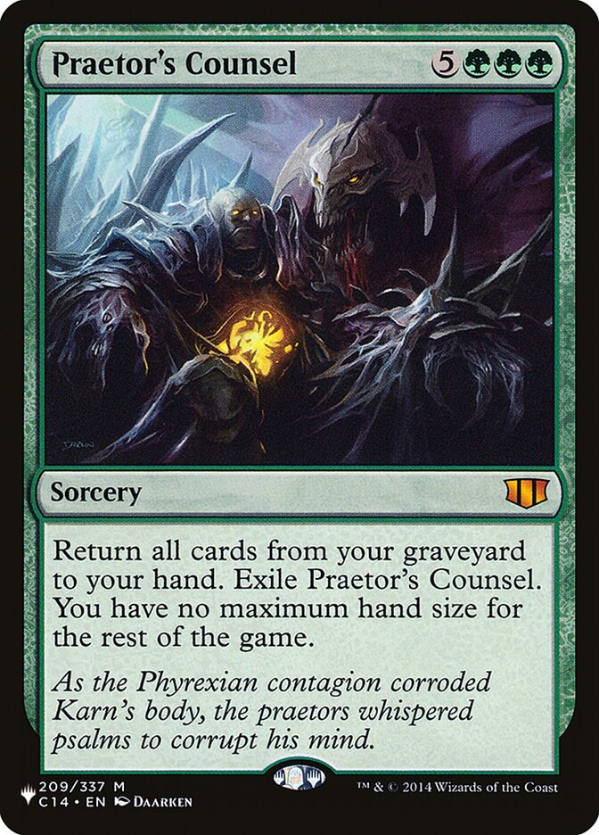 Praetor's Counsel (The List Reprints)  | Good Games North