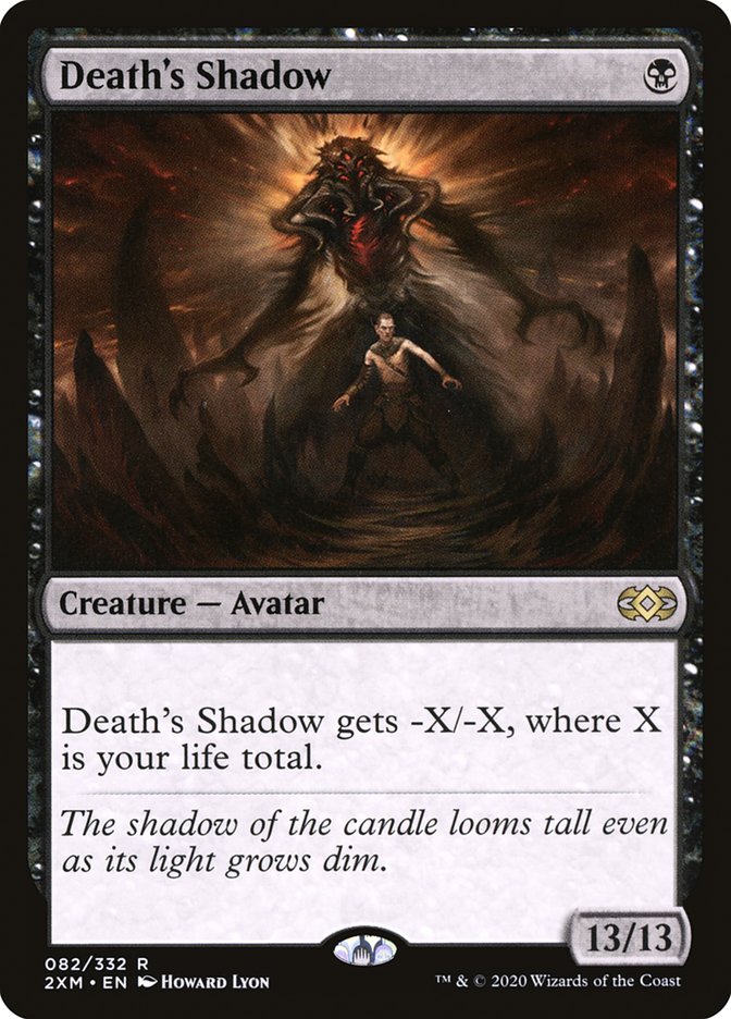 Death's Shadow (Double Masters)  - Foil | Good Games North