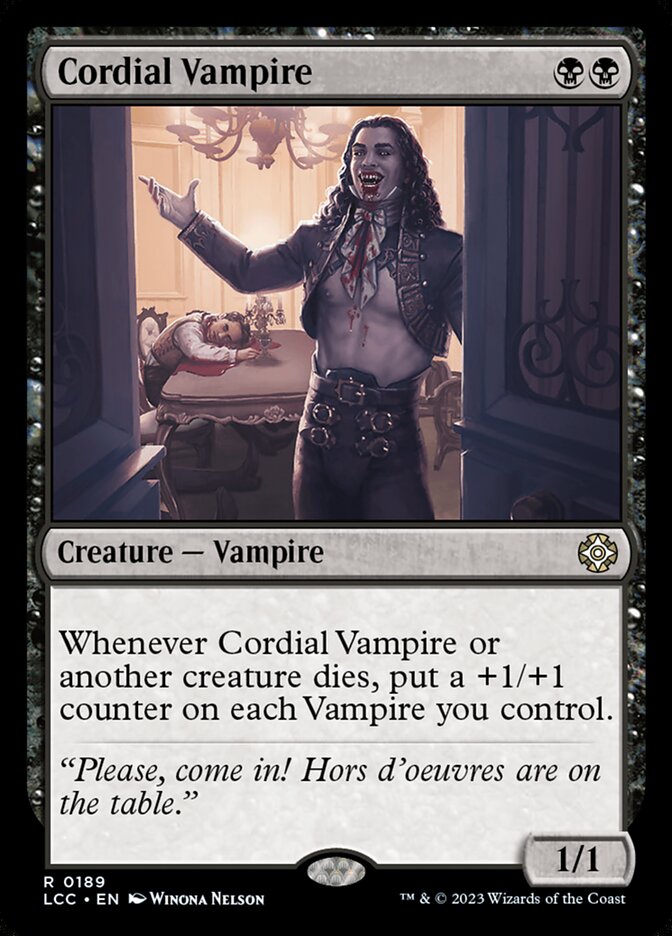 Cordial Vampire (Commander: The Lost Caverns of Ixalan)  | Good Games North