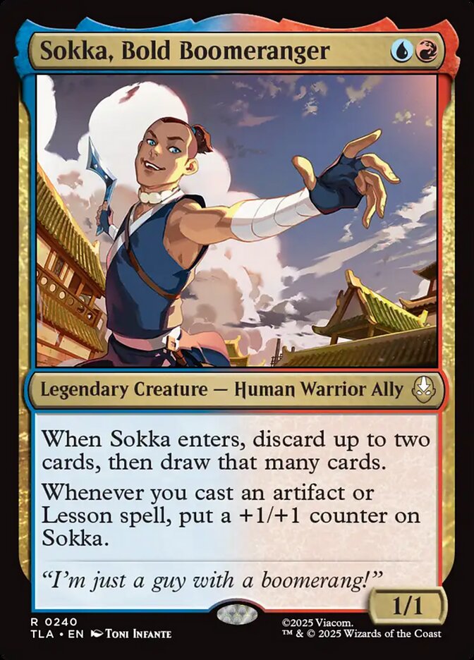 Sokka, Bold Boomeranger (Avatar: The Last Airbender)  | Good Games North