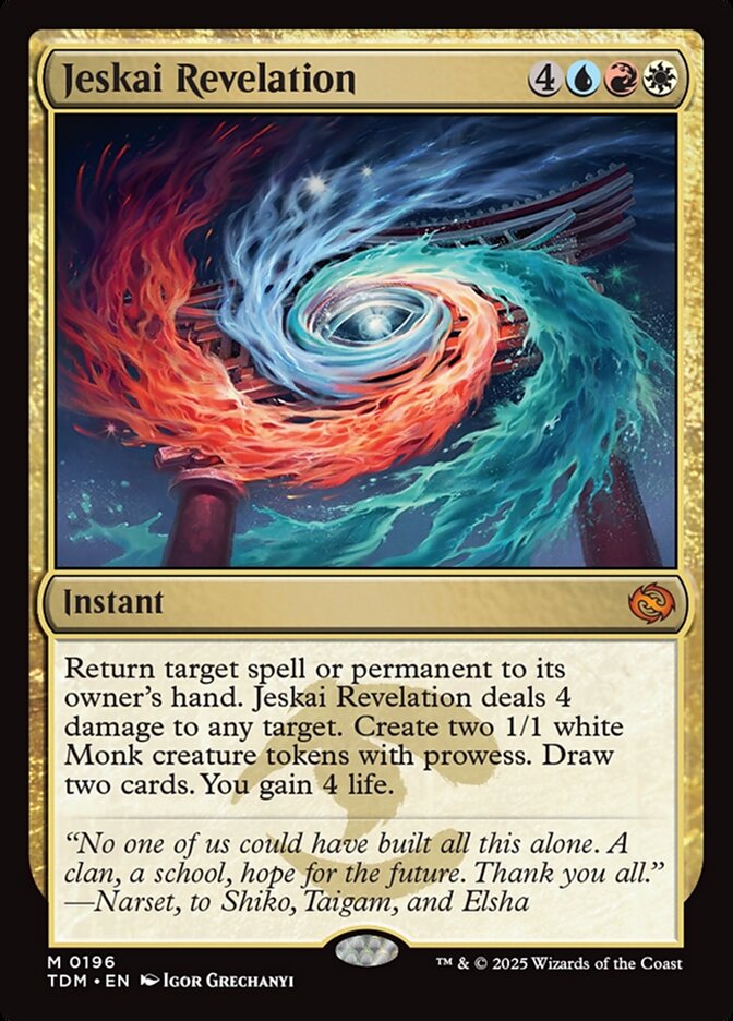 Jeskai Revelation (Tarkir: Dragonstorm)  | Good Games North