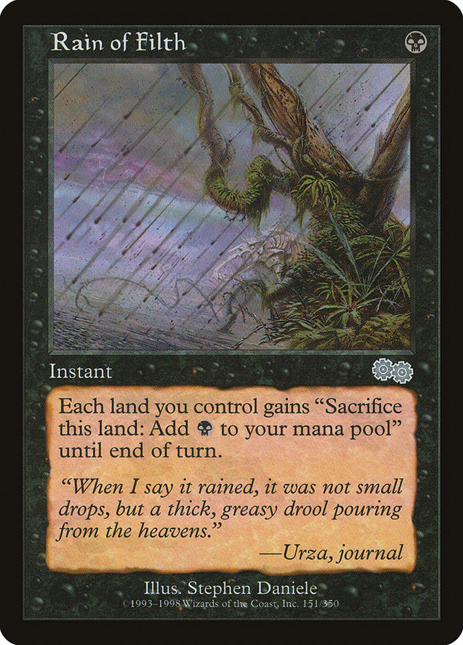 Rain of Filth 151 (Urza's Saga)  | Good Games North