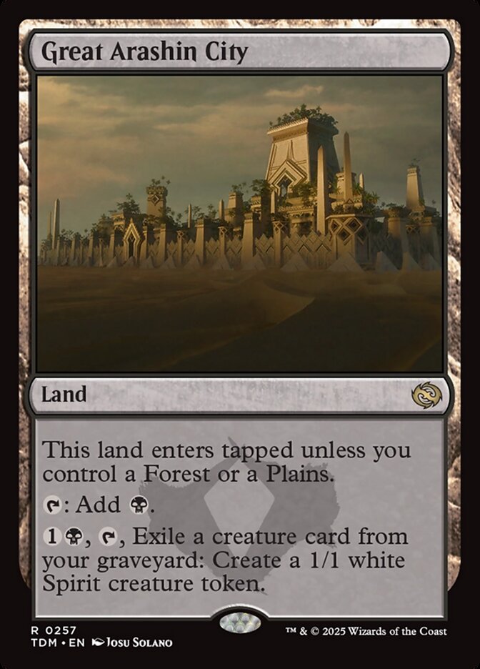 Great Arashin City (Tarkir: Dragonstorm)  | Good Games North