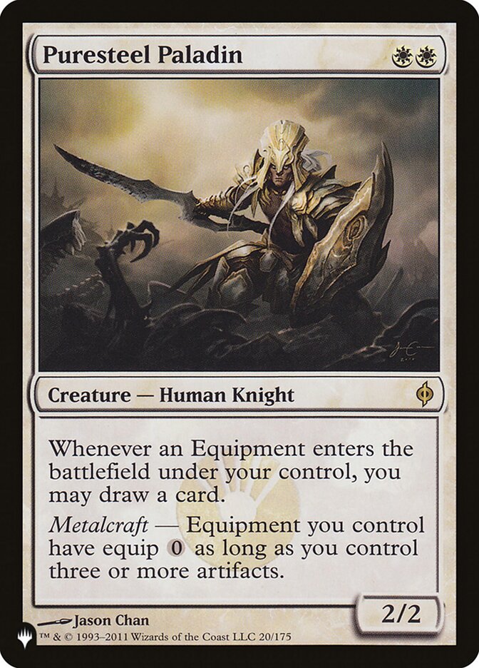 Puresteel Paladin (The List Reprints)  | Good Games North