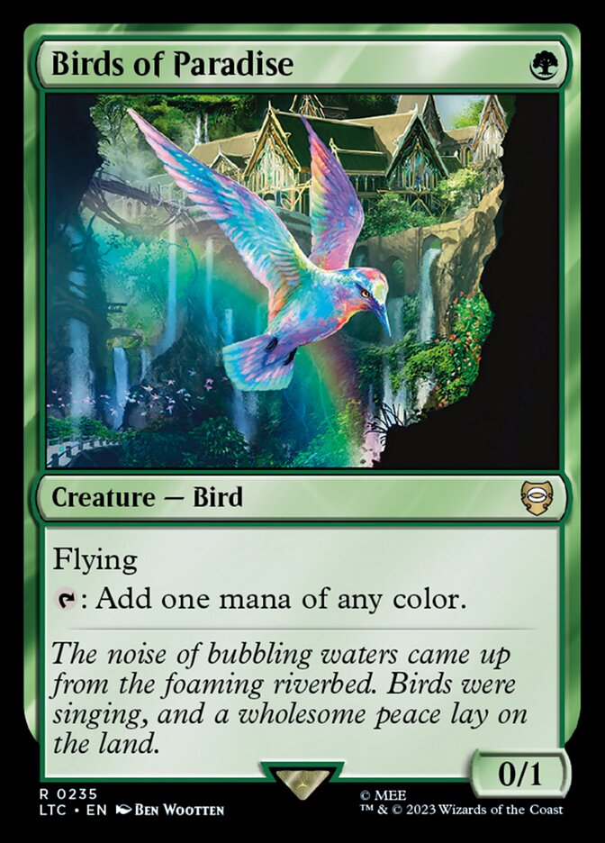 Birds of Paradise (Commander: The Lord of the Rings: Tales of Middle-earth)  | Good Games North