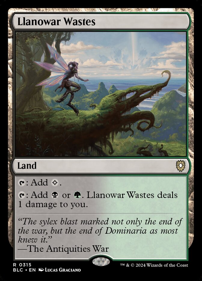 Llanowar Wastes 315 (Commander: Bloomburrow)  | Good Games North