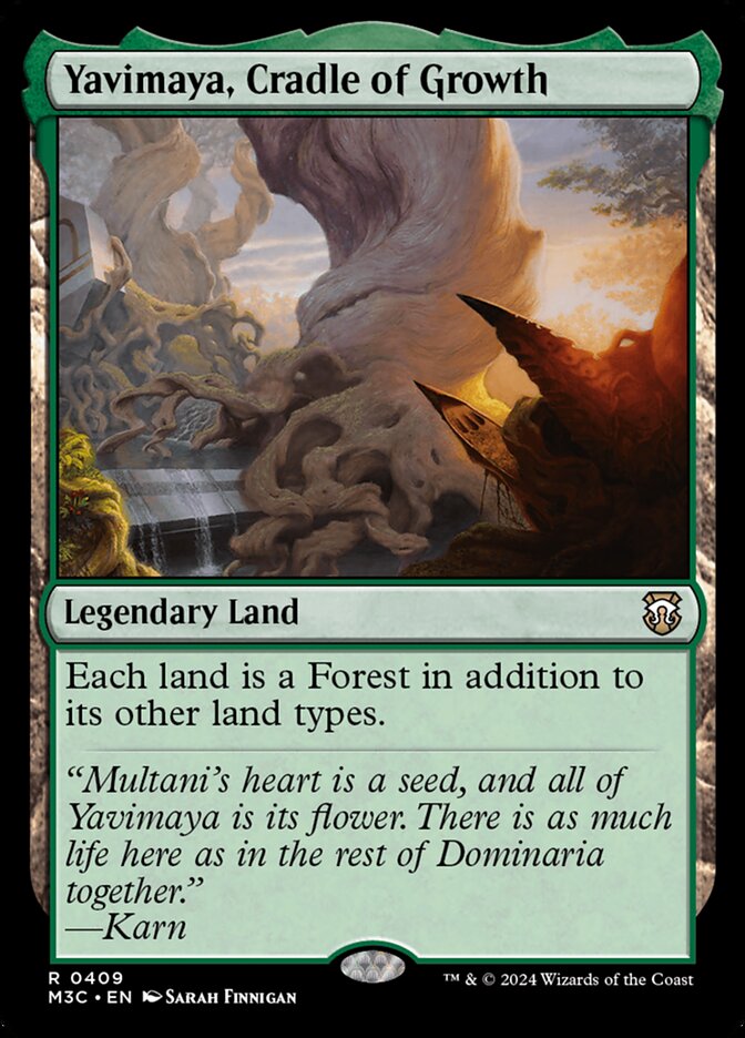 Yavimaya, Cradle of Growth (Commander: Modern Horizons 3)  | Good Games North