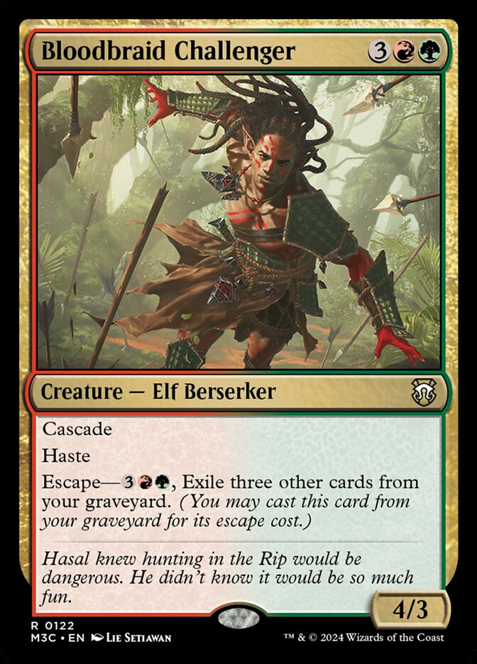 Bloodbraid Challenger (Commander: Modern Horizons 3)  | Good Games North