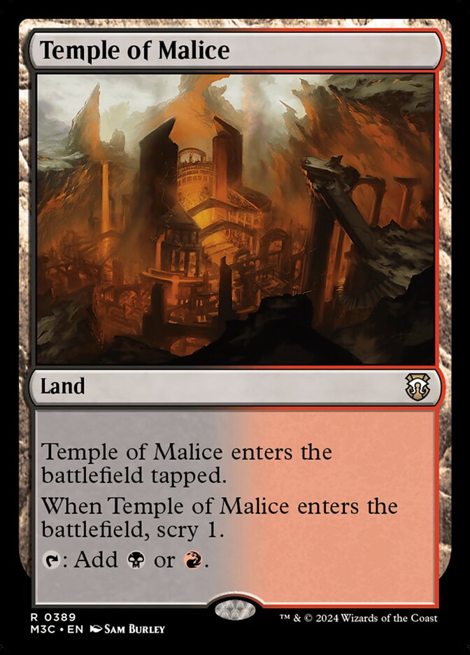 Temple of Malice (Commander: Modern Horizons 3)  | Good Games North