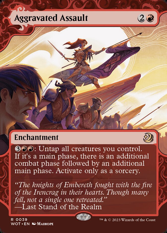 Aggravated Assault (Wilds of Eldraine: Enchanting Tales)  | Good Games North