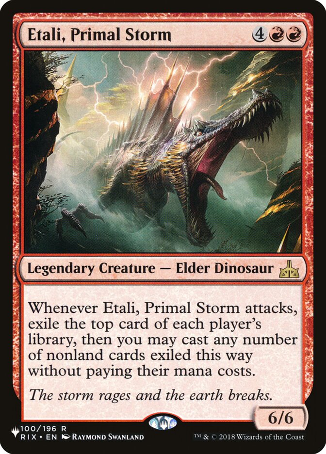 Etali, Primal Storm (The List Reprints)  | Good Games North
