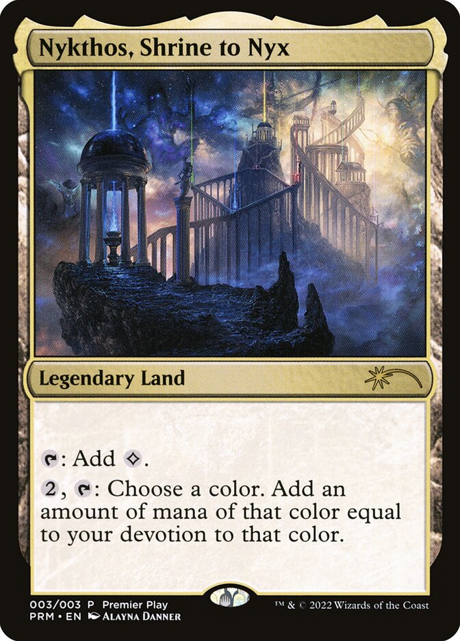 Nykthos, Shrine to Nyx (Pro Tour Promos)  - Foil | Good Games North