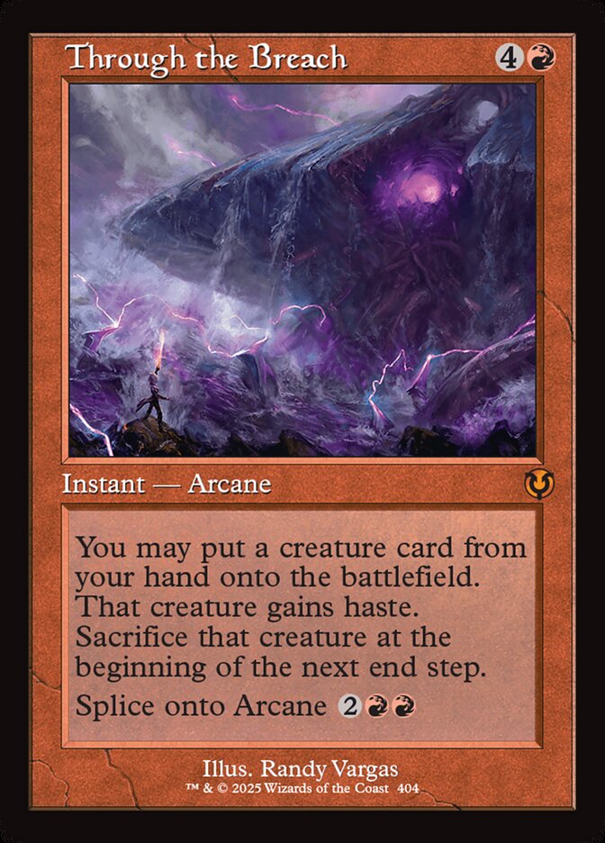 Through the Breach (Innistrad Remastered)  - Foil | Good Games North
