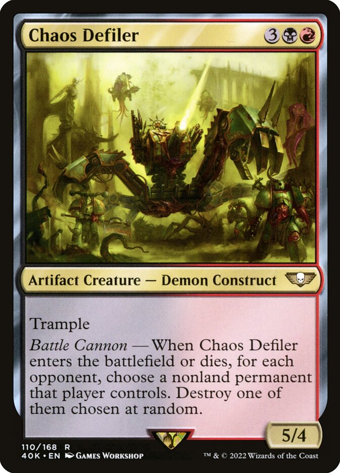 Chaos Defiler (Universes Beyond: Warhammer 40,000)  | Good Games North