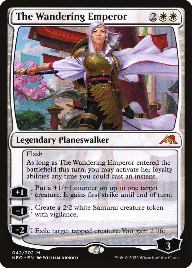 The Wandering Emperor (Kamigawa: Neon Dynasty)  | Good Games North