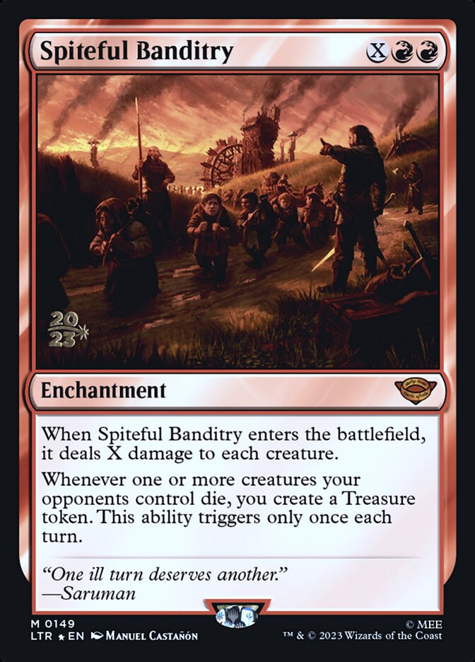 Spiteful Banditry (Prerelease Cards)  - Foil | Good Games North