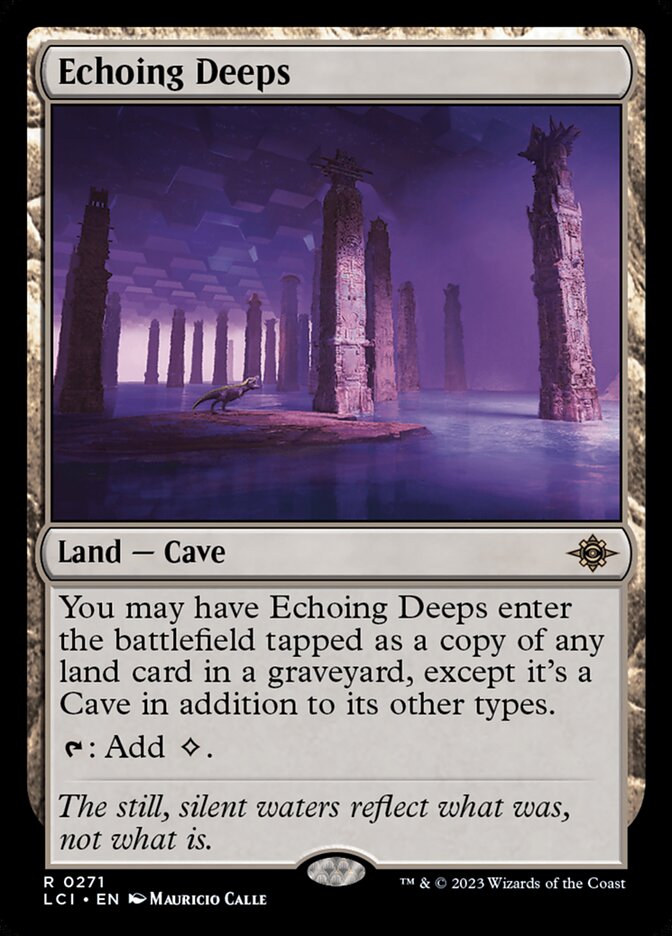 Echoing Deeps 271/291 (The Lost Caverns of Ixalan)  - Foil | Good Games North